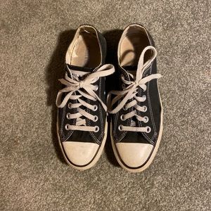 🌵3/$20 Unisex Black Converse Shoes